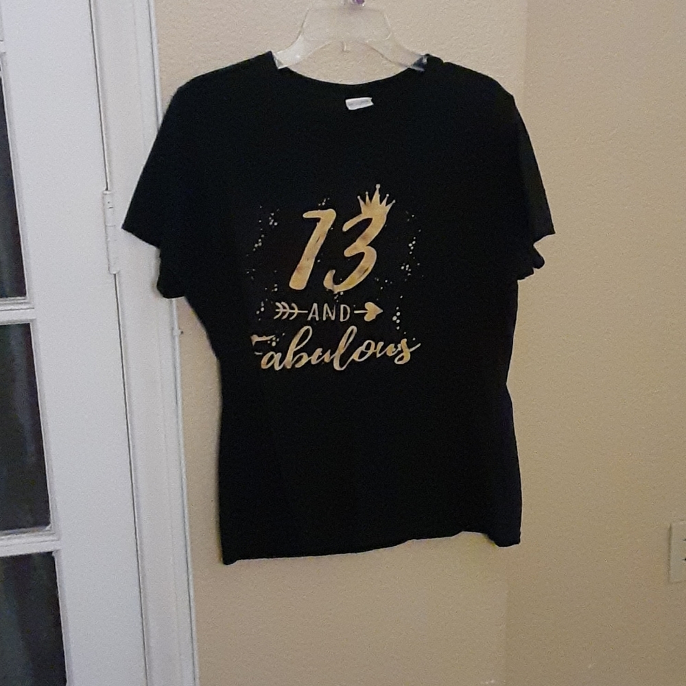 "13 and Fabulous" Top